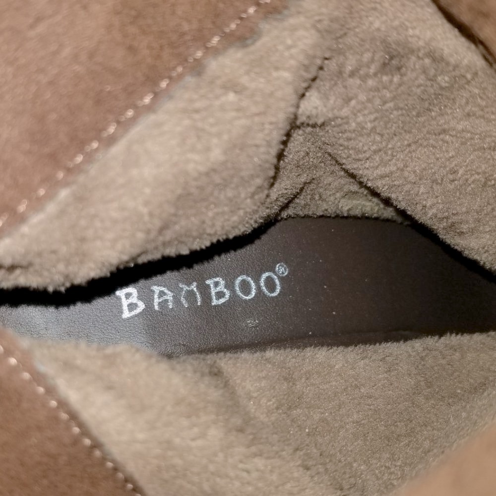 BAMBOO Brown‎ Heels Booties - Picture 7 of 11